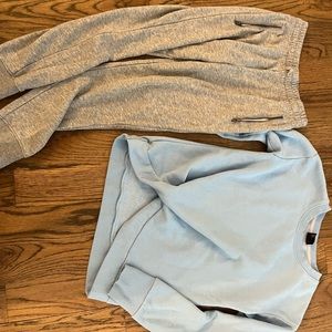 Girls sweat shirt and pants